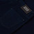 Navy cotton trousers, slim fit