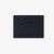 Navy Pegaso  grained calfskin CC5 credit card holder