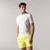 White T-shirt with "ZILLI Treble" embroidery in grey and yellow colours