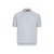 Zipped polo shirt with raglan short sleeves "Acapulco Sport" jacquard design