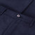 Navy-blue trousers in linen and silk, "ZILLI Poem" embroidery