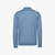 Sky blue zipped polo-shirt