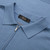 Sky blue zipped polo-shirt