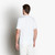 T-shirt blanc, broderie " Four Stripes