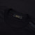 T-shirt noir, broderie " Four Stripes