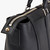 Black zippered travel bag with shoulder strap, medium 'Travel Weekender' model