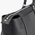 Black zippered travel bag with shoulder strap, large 'Travel Weekender' model