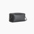 Black double zippered beauty case, "Travel Weekender" 