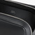 Black double zippered beauty case, "Travel Weekender" 