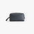 Blue navy double zippered beauty case, "Travel Weekender" 