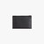 Black zipped pouch, "Zilli Satin Brass"