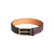 Brown belt, 35 mm, "Simple Wire" buckle