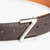 Brown belt, 35mm, "Zed" buckle