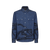 Blue jeans denim shirt, "Mountain Flock Print"