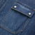 Dark navy "Western" denim shirt