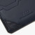 Blue navy box calfskin and alligator CC5 credit card holder