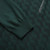 Dark green zipped polo sweater, crocodile detail,  "Steps" jacquard weave
