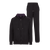 Black Jogging suit, "Four Stripes"