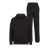 Black Jogging suit, "Four Stripes"