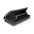 Blue navy zip around organizer in calfskin
