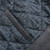 Smoke grey check quilted bomber