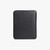 Black A5 Zip around writing folder, "ZILLI Satin brass"