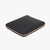 Black A5 Zip around writing folder, "ZILLI Satin brass"
