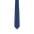 Navy blue classical tie, width 8 cm