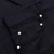 Dark navy regular fit 5 pockets jeans, crocodile detail