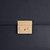 Navy blue classic briefcase