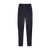 Dark navy single pleated cargo pants, with pockets