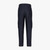 Dark navy single pleated cargo pants, with pockets