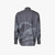 Chemise en ardoise, motif imprimé "paysage de montagne
