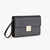 Black calfskin clutch bag, "Classic Business"