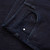 Navy blue jeans, hybrid cut, "Lion patch"