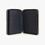 Blue Navy A5 Zip around writing folder, "ZILLI Satin brass"
