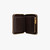 Brown zip around wallet, small size