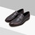 Black mocassin, "Metal Z"