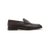 Dark brown hand dyed mocassins, "Laser Z"