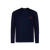 Dark navy T-Shirt, long sleeves, « Snake » embroidery