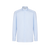 Oxford blue classic plain shirt "Voyageur"