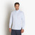 Oxford blue classic plain shirt "Voyageur"