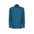 Smoke blue classic shirt, "Floral" pattern