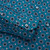 Smoke blue classic shirt, "Floral" pattern
