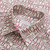 Natural white classic shirt, "ZILLI" monogram 