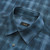 Dark green classic checked shirt