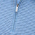 Pale blue onyx zipped polo, "Basket" 