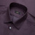 Deep cherry classic shirt, "Geometric" pattern