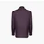 Deep cherry classic shirt, "Geometric" pattern