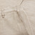 Beige bermuda shorts, slim fit, "ZILLI" lettering